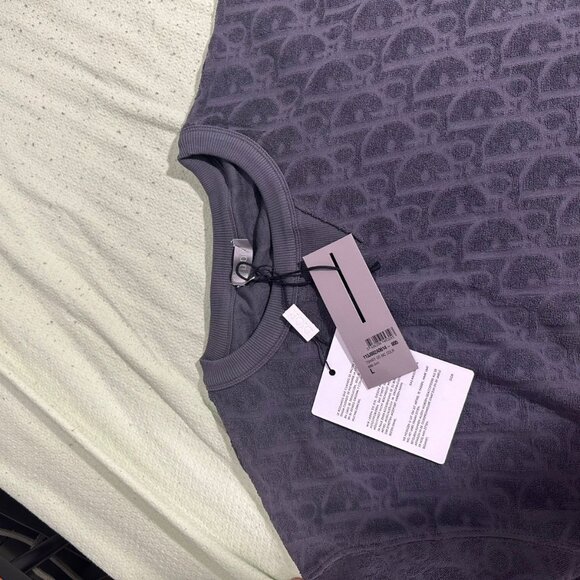 CD OBLIQUE RELAXED-FIT T-SHIRT - ROSE VIOLET-XS-S - Picture 3 of 8